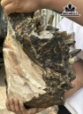 Tác Phẩm Đá Thạch Anh Khói ( Smoky Quartz ) Cao 40 Ngang 30 Sâu 15 (cm) 17kg