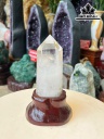 Nhất Trụ Đá Thạch Anh Trắng Cao 14 Ngang 6 (cm) 663g