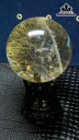 Bi Cầu Đá Thạch Anh Tóc Vàng Đường Kính Hạt 86 (mm) 907g