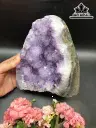 Tinh Thể Đá Thạch Anh Tím Nổi Hoa Cao 16 Ngang 15,8 Sâu 9,5 (cm) 6kg
