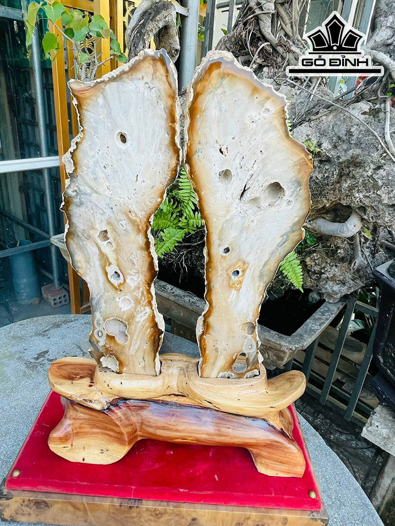 Tác Phẩm Cặp Đá Mã Não Cao 59 (cm) 10,8kg