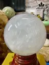 Bi Cầu Đá Thạch Anh Trắng Cùi Dừa Đường Kính Hạt 12,5 (cm) 3,21kg