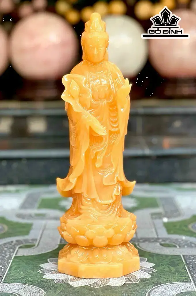 Bộ Tam Thế Phật Đá Ngọc Hoàng Long Cao 41 Ngang 14 (cm) 18,5kg