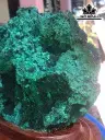 Tác Phẩm Đá Malachite Cao 21 Ngang 18 (cm) 3,3kg