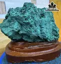 Tác Phẩm Đá Malachite Cao 21 Ngang 18 (cm) 3,3kg