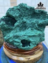 Tác Phẩm Đá Malachite Cao 24 Ngang 19 (cm) 4,5kg