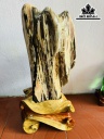 Tác Phẩm Đá Thịt Heo (Canxit) Cao 20 Ngang 22 (cm) 4,5kg