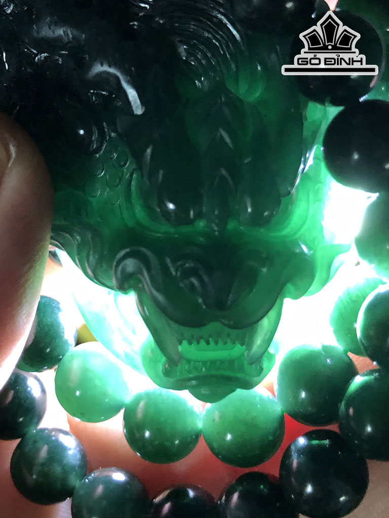 Chuỗi Rồng Đá Cẩm Thạch Cao 69 Ngang 36,8 Sâu 20 (mm) 152g