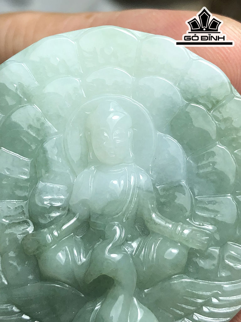 Mặt Dây Chuyền Adida Đá Cẩm Thạch Cao 41,8 Ngang 11,2 (mm) 33g