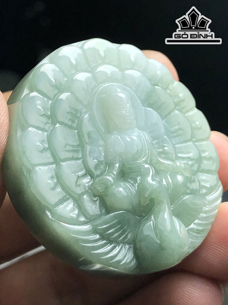 Mặt Dây Chuyền Adida Đá Cẩm Thạch Cao 41,8 Ngang 11,2 (mm) 33g