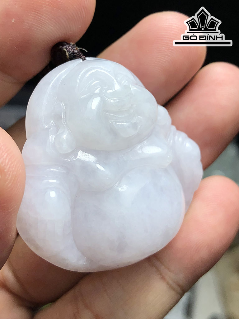 Mặt Dây Chuyền Di Lặc Đá Cẩm Thạch Cao 40 Ngang 41,6 Sâu 11 (mm) 30g