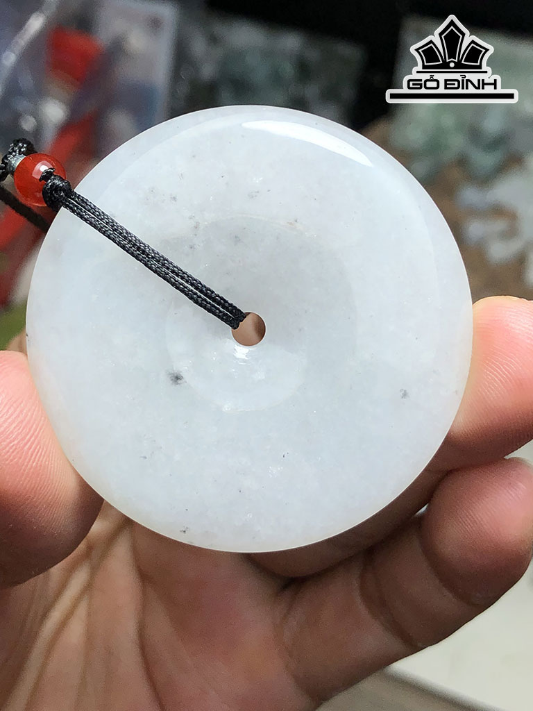 Tác Phẩm Đồng Điếu Đá Cẩm Thạch Cao 48,6 Ngang 6 (mm) 33g