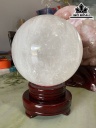 Bi Cầu Đá Thạch Anh Trắng Đường Kính 14,5 (cm) 4,72kg