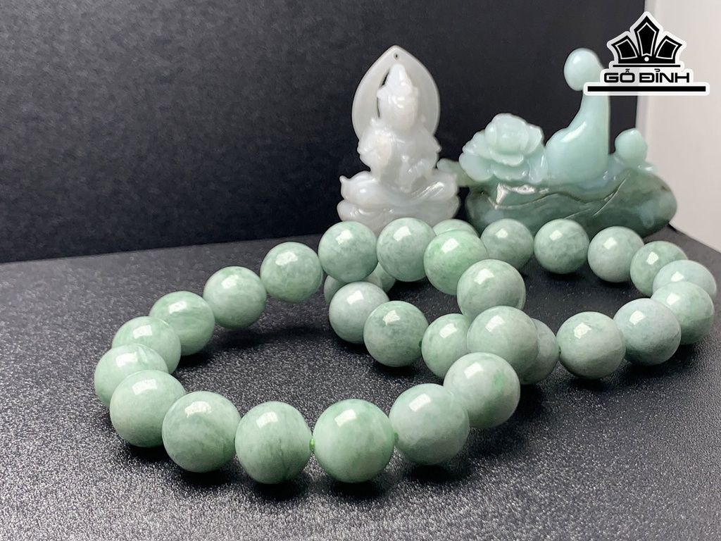Vòng Tay Đá Cẩm Thạch Đường Kính Hạt 13 (mm)