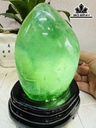Tác Phẩm Đá Flourite Cao 19 Ngang 10 (cm) 1,5kg