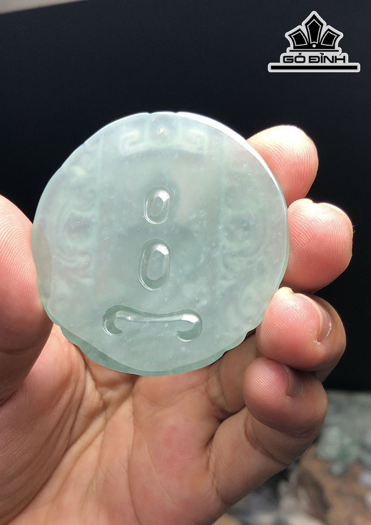 Mặt Dây Chuyền Adida Đá Cẩm Thạch Cao 51,7 Ngang 4,1 (mm) 20g