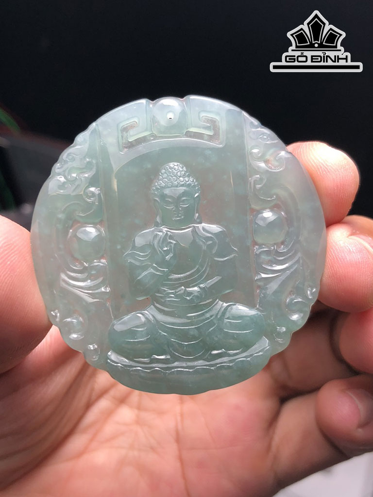 Mặt Dây Chuyền Adida Đá Cẩm Thạch Cao 51,7 Ngang 4,1 (mm) 20g