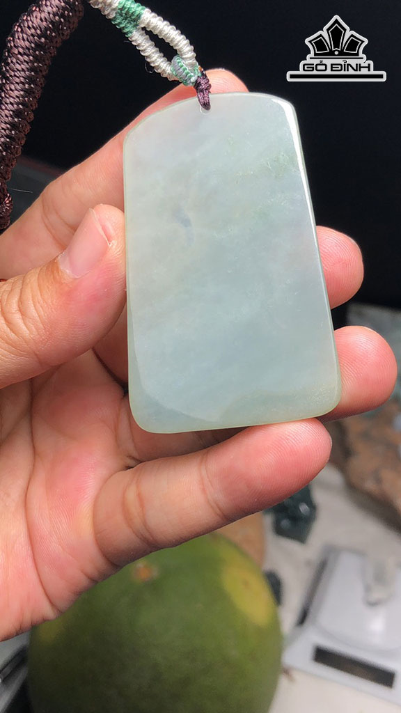 Mặt Dây Chuyền Hư Không Đá Cẩm Thạch Cao 61,3 Ngang 38,3 Sâu 5,5 (mm) 28,7g