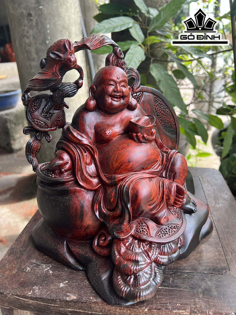 tuong-phat-di-lac-go-trac-cao-23-ngang-24-sau-18-cm-442643