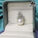 Mặt Dây Chuyền Ngọc Trai Tròn Edison Size 12 Li