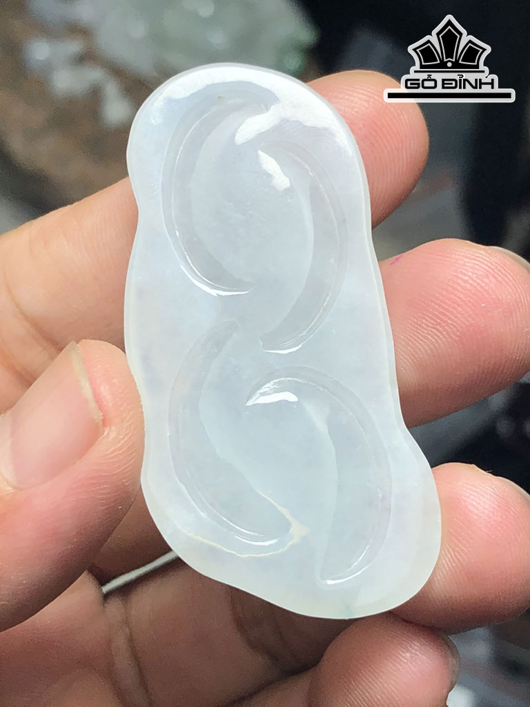 Mặt Dây Chuyền Adida Đá Cẩm Thạch Cao 54 Ngang 27 Sâu 6 (mm) 17g