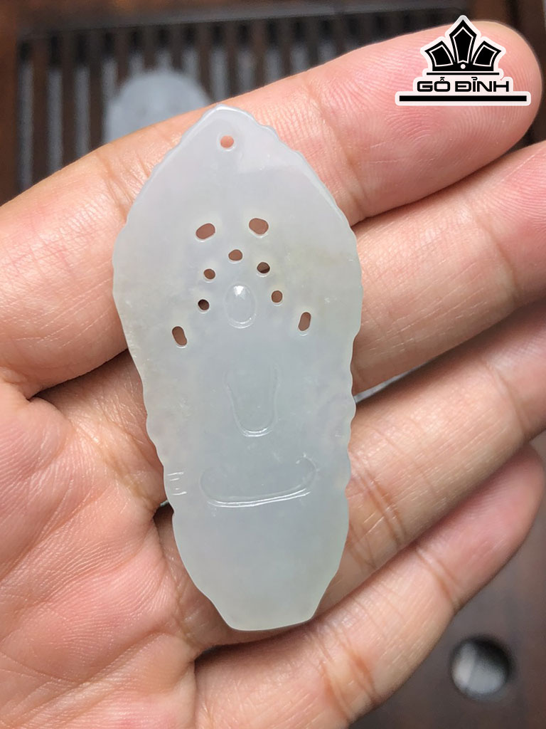 Mặt Dây Chuyền Adida Đá Cẩm Thạch Cao 57,4 Ngang 26 Sâu 5,4 (mm) 13,5g