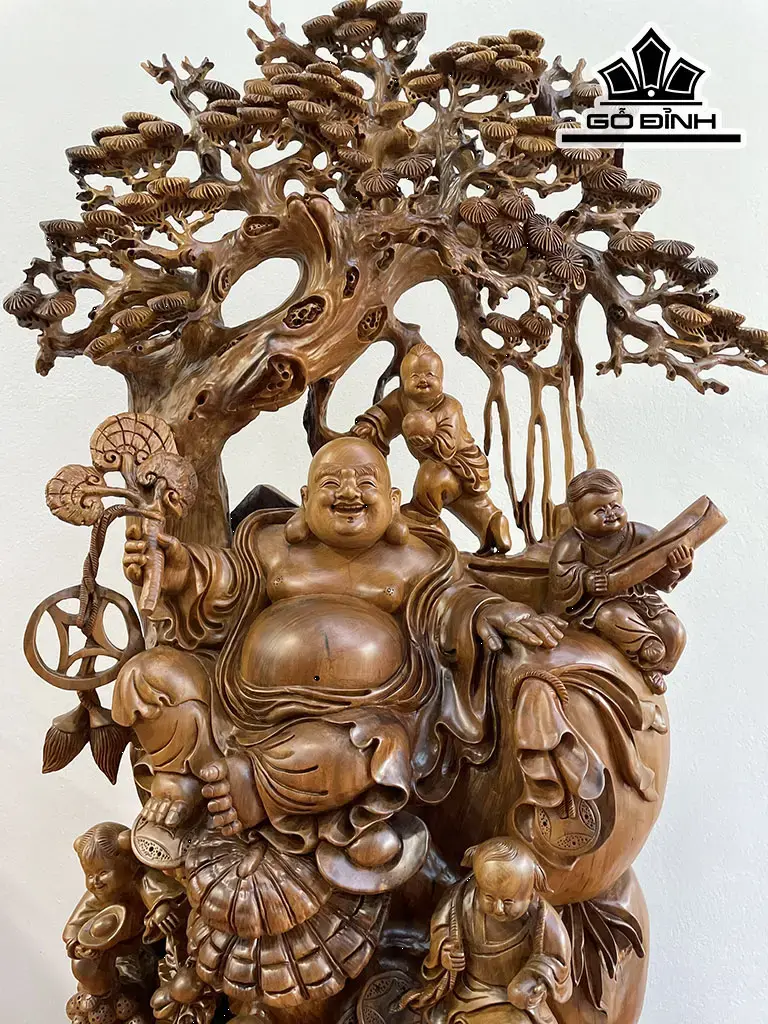 tuong-phat-di-lac-ngu-phuc-go-bach-xanh-cao-113-ngang-56-sau-38-cm-443859