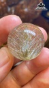 Bi Cầu Đá Thạch Anh Tóc Bạch Kim Đường Kính 26,7 (mm) 26,9g
