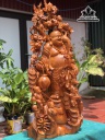 tuong-phat-di-lac-ngu-phuc-vac-dao-go-huong-cao-112-ngang-52-sau-33-cm-447867