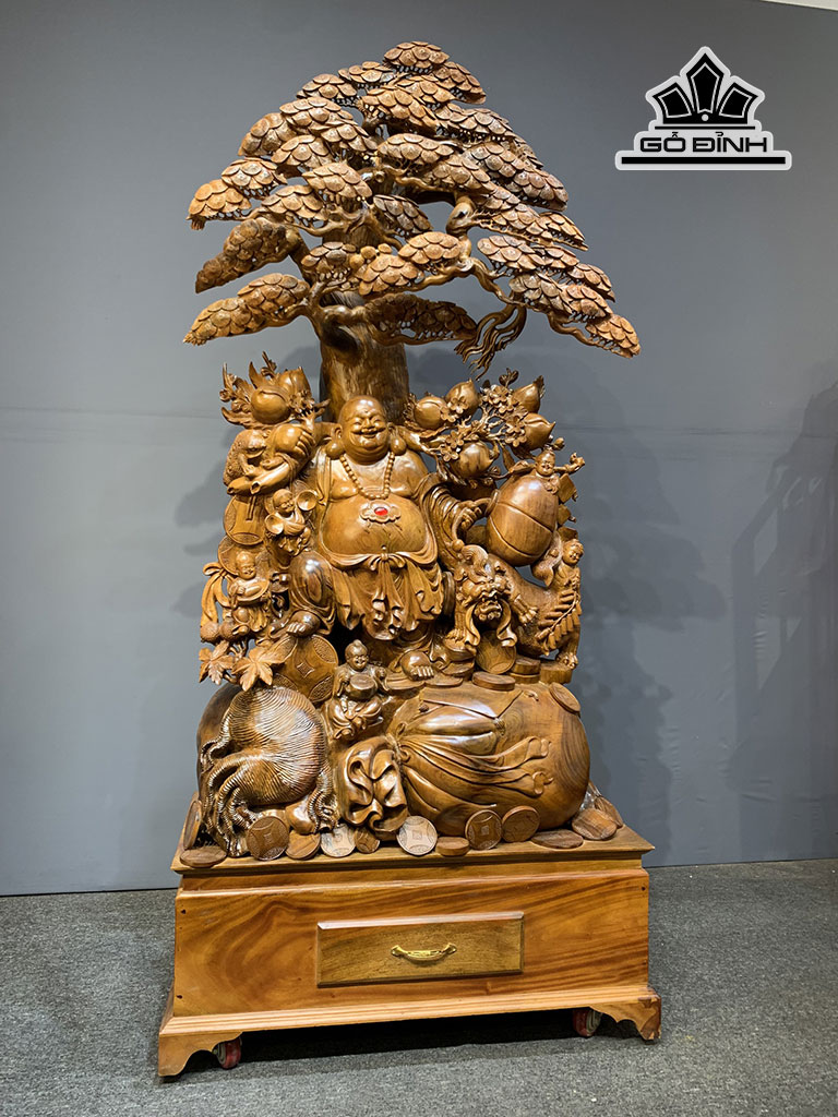 tuong-phat-di-lac-ngu-phuc-go-bach-xanh-cao-215-ngang-98-sau-52-cm-ky-cao-40-449465