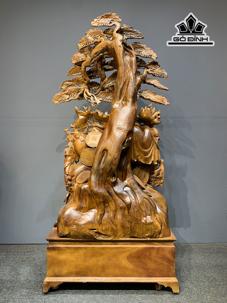 tuong-phat-di-lac-ngu-phuc-go-bach-xanh-cao-215-ngang-98-sau-52-cm-ky-cao-40-449466