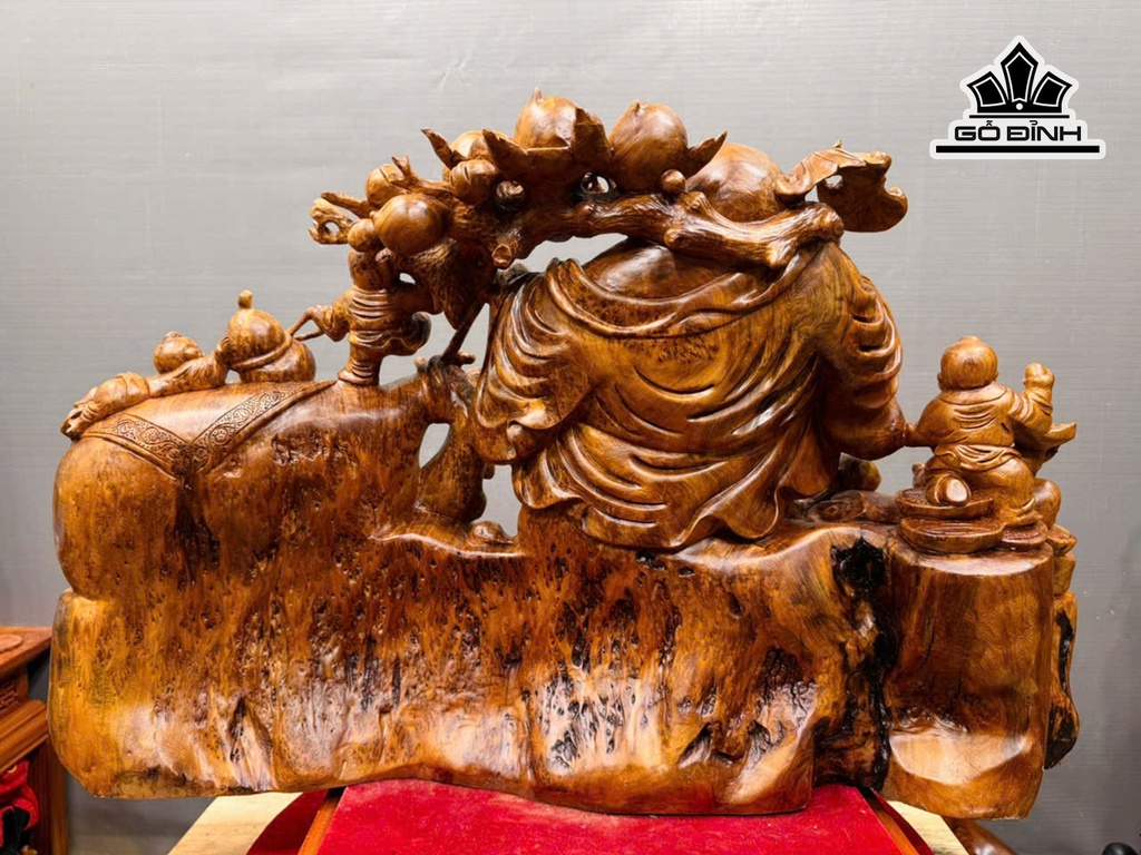 tuong-phat-di-lac-ngu-phuc-go-nu-ngoc-am-cao-48-ngang-81-sau-23-cm-23kg-451628