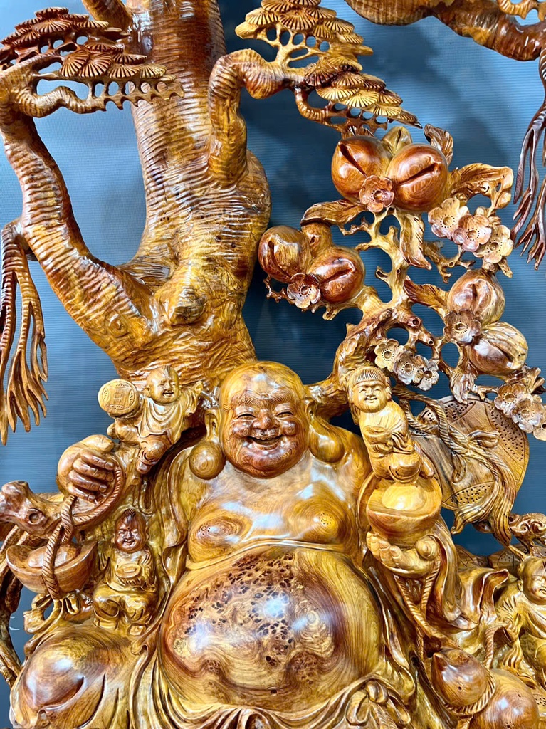 tuong-phat-di-lac-ngu-phuc-go-huong-cao-198-ngang-100-sau-60-cm-455245