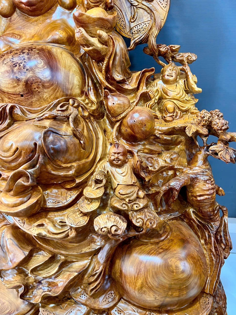 tuong-phat-di-lac-ngu-phuc-go-huong-cao-198-ngang-100-sau-60-cm-455246