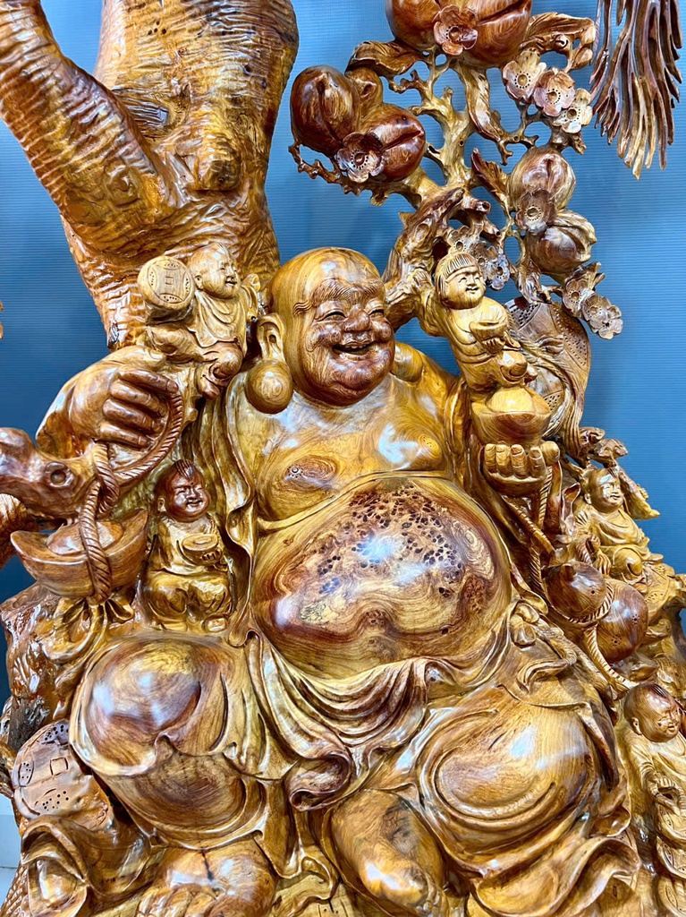 tuong-phat-di-lac-ngu-phuc-go-huong-cao-198-ngang-100-sau-60-cm-455251