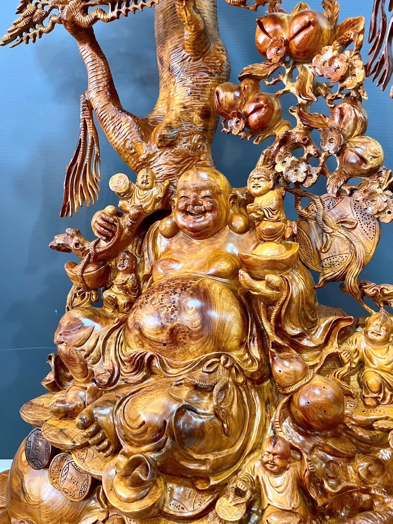 tuong-phat-di-lac-ngu-phuc-go-huong-cao-198-ngang-100-sau-60-cm-455252