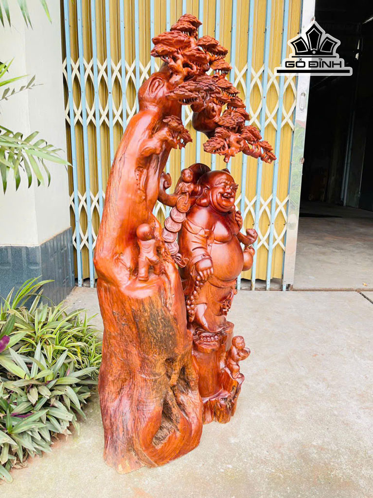 tuong-phat-di-lac-go-huong-cao-135-ngang-70-sau-30-cm-70kg-457356