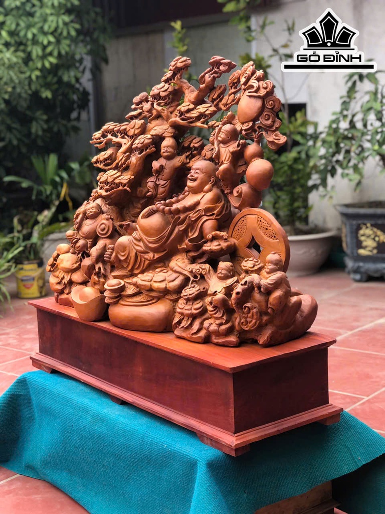 tuong-phat-di-lac-ngu-phuc-ngoi-tung-go-huong-cao-69-ngang-89-sau-33-cm-ca-ky-cao-88-cm-462881