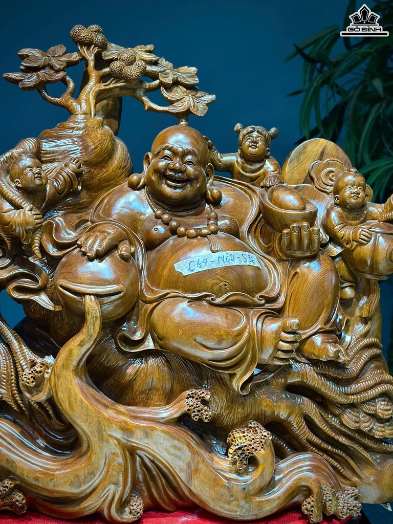 tuong-phat-di-lac-tam-phuc-ngu-nhan-sam-tai-loc-go-ngoc-am-cao-64-ngang-60-sau-36-cm-468223