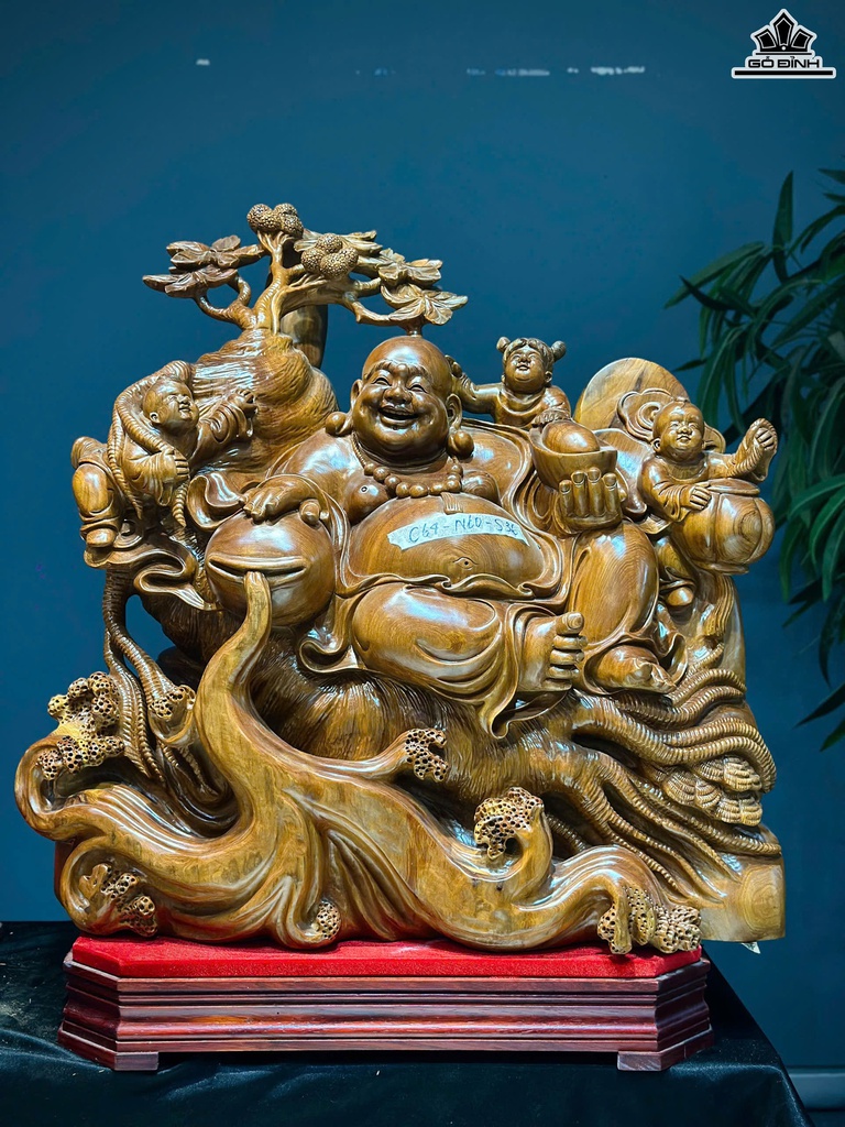 tuong-phat-di-lac-tam-phuc-ngu-nhan-sam-tai-loc-go-ngoc-am-cao-64-ngang-60-sau-36-cm-468225