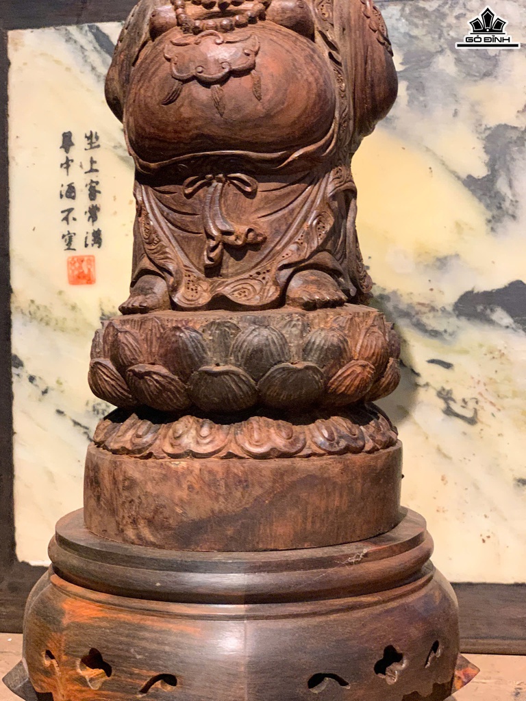 tuong-phat-di-lac-go-trac-cao-30-ngang-135-sau-135-cm-kem-ky-15x15x11-cm-468550