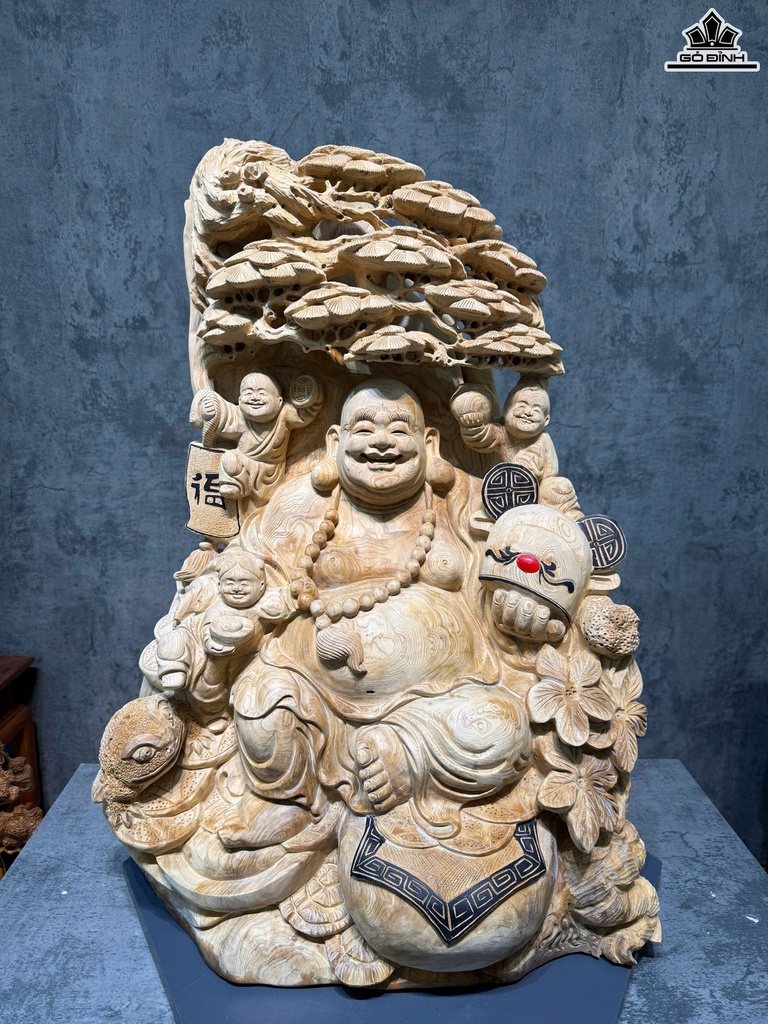 tuong-phat-di-lac-tam-phuc-ngu-goc-tung-go-ngoc-am-cao-88-ngang-66-sau-50-cm-70kg-470080