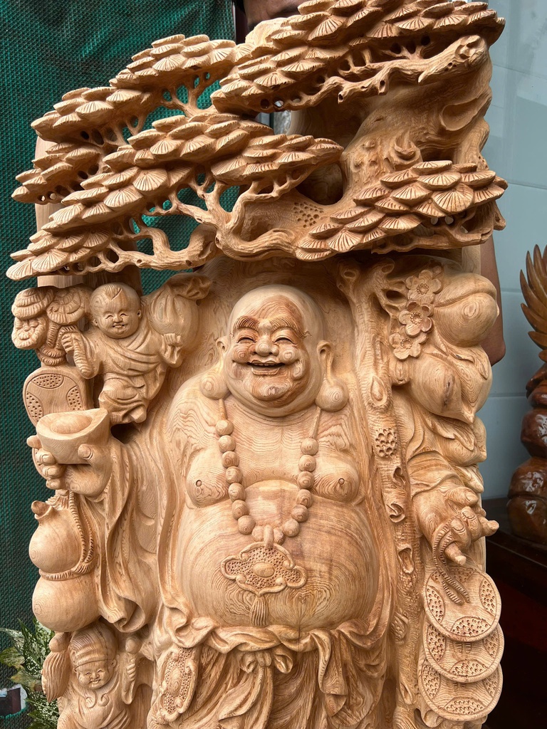 tuong-phat-di-lac-tam-phuc-go-ngoc-am-cao-148-ngang-57-sau-23-cm-470753