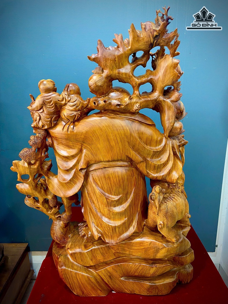 tuong-phat-di-lac-ngu-phuc-go-huong-cao-86-ngang-66-sau-30-cm-471813