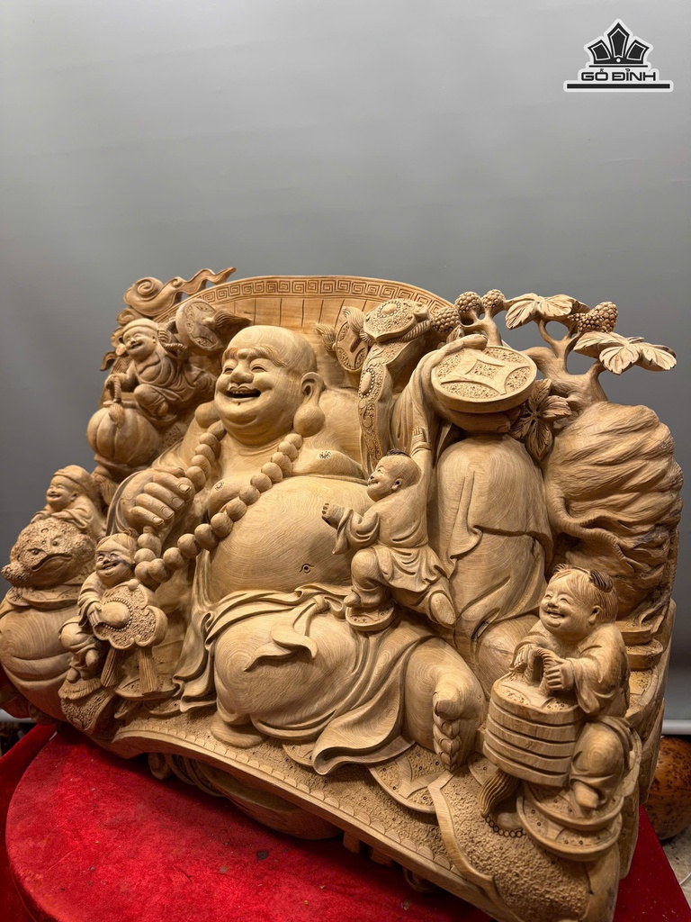 tuong-phat-di-lac-ngu-phuc-go-bach-xanh-cao-55-ngang-79-sau-34-cm-45kg-472546