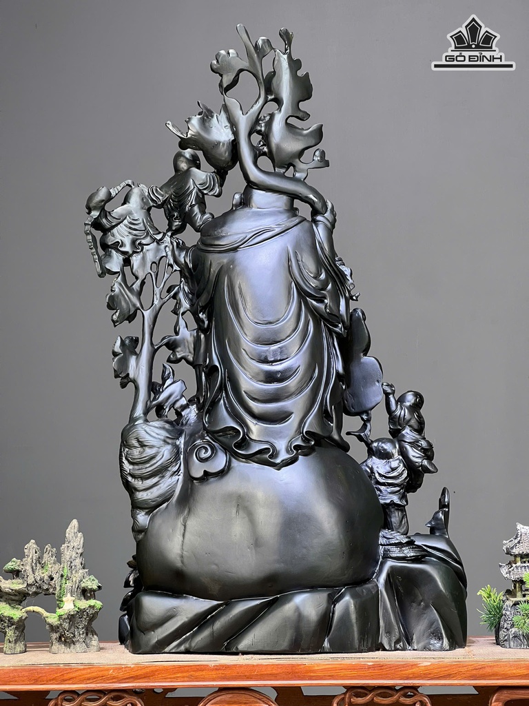 tuong-phat-di-lac-ngu-phuc-go-mun-sung-cao-80-ngang-47-sau-26-cm-475712