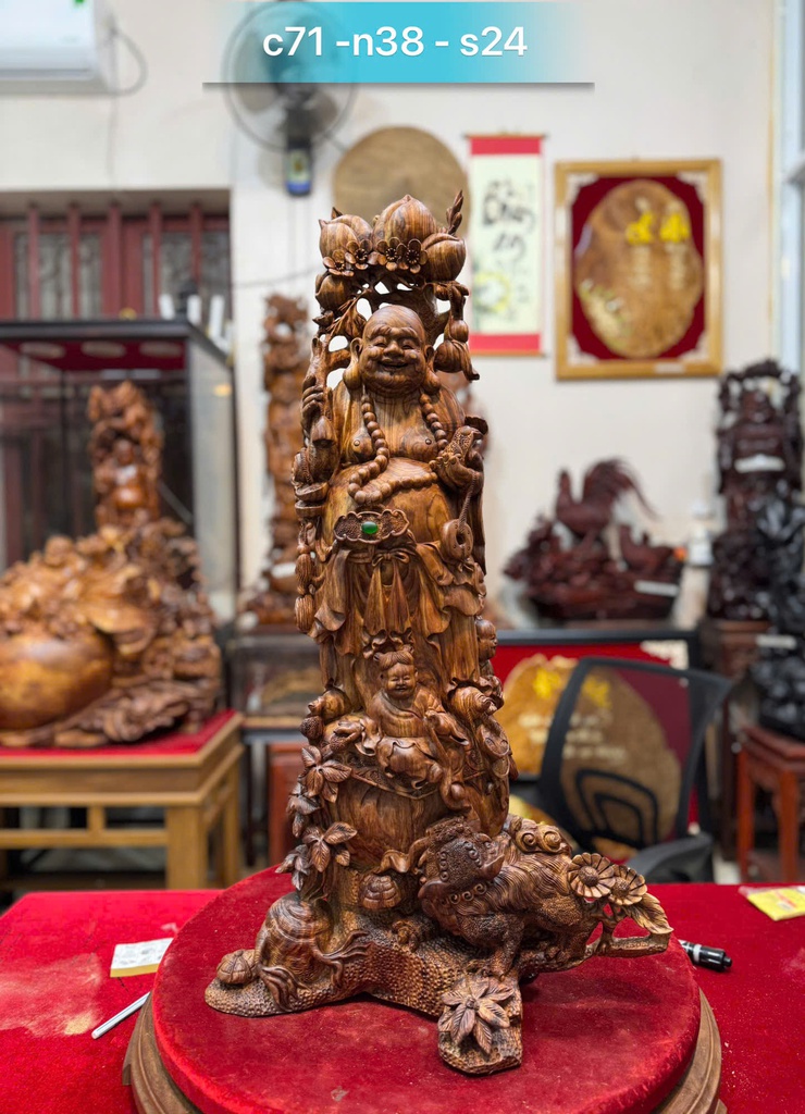 tuong-phat-di-lac-nhi-phuc-go-sua-cao-71-ngang-38-sau-24-cm-477457