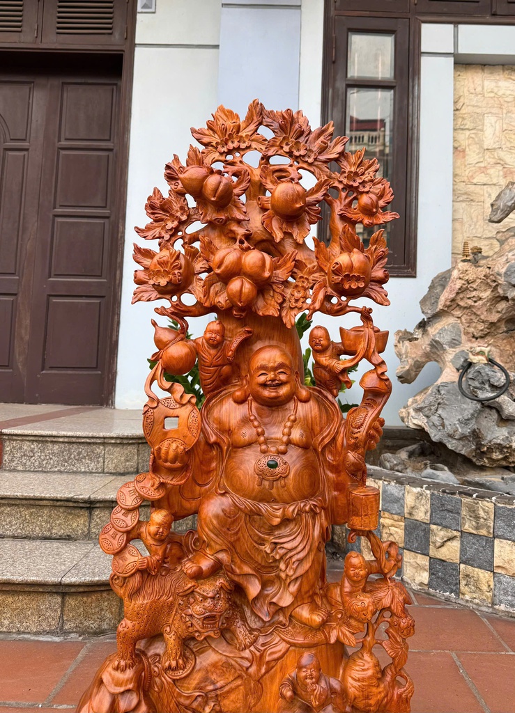 tuong-phat-di-lac-ngu-phuc-thuan-nghe-go-huong-cao-123-ngang-57-sau-35-cm-477469