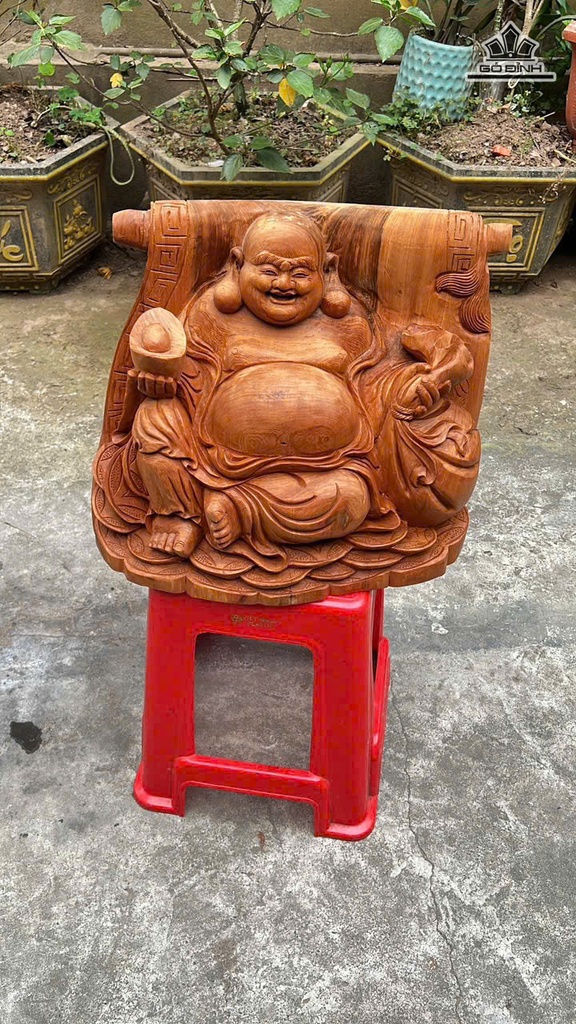 tuong-phat-di-lac-tua-cuon-thu-go-ngoc-am-cao-35-ngang-50-sau-27-cm-479310