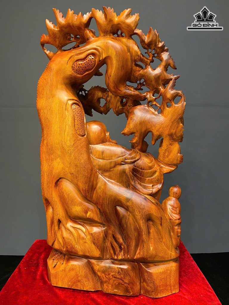 tuong-phat-di-lac-ngu-phuc-go-huong-cao-95-ngang-46-sau-25-cm-479986